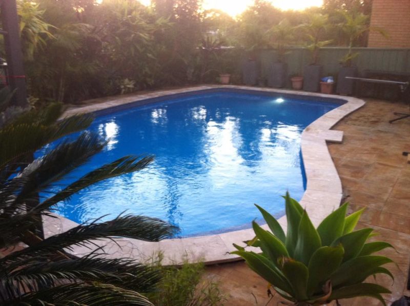 Domestic LUXAPOOL® Mid Blue, Hills Pool Painting & Renovation