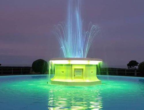 LUXAPOOL® Pacific Blue fountain – Tom Parker Fountain, Napier NZ