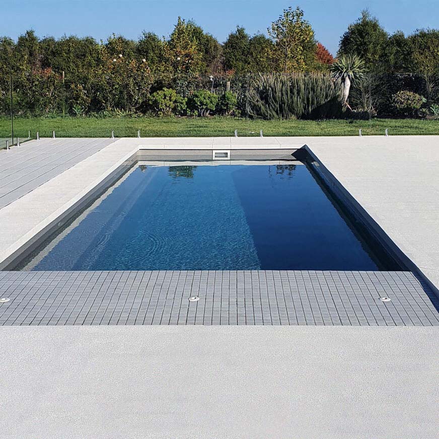 LUXAPOOL poolside and paving - Surfmist colour 