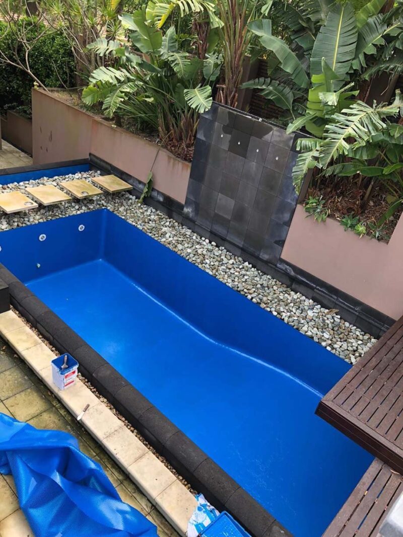 Domestic - LUXAPOOL® Epoxy pool paint in Devonport colour