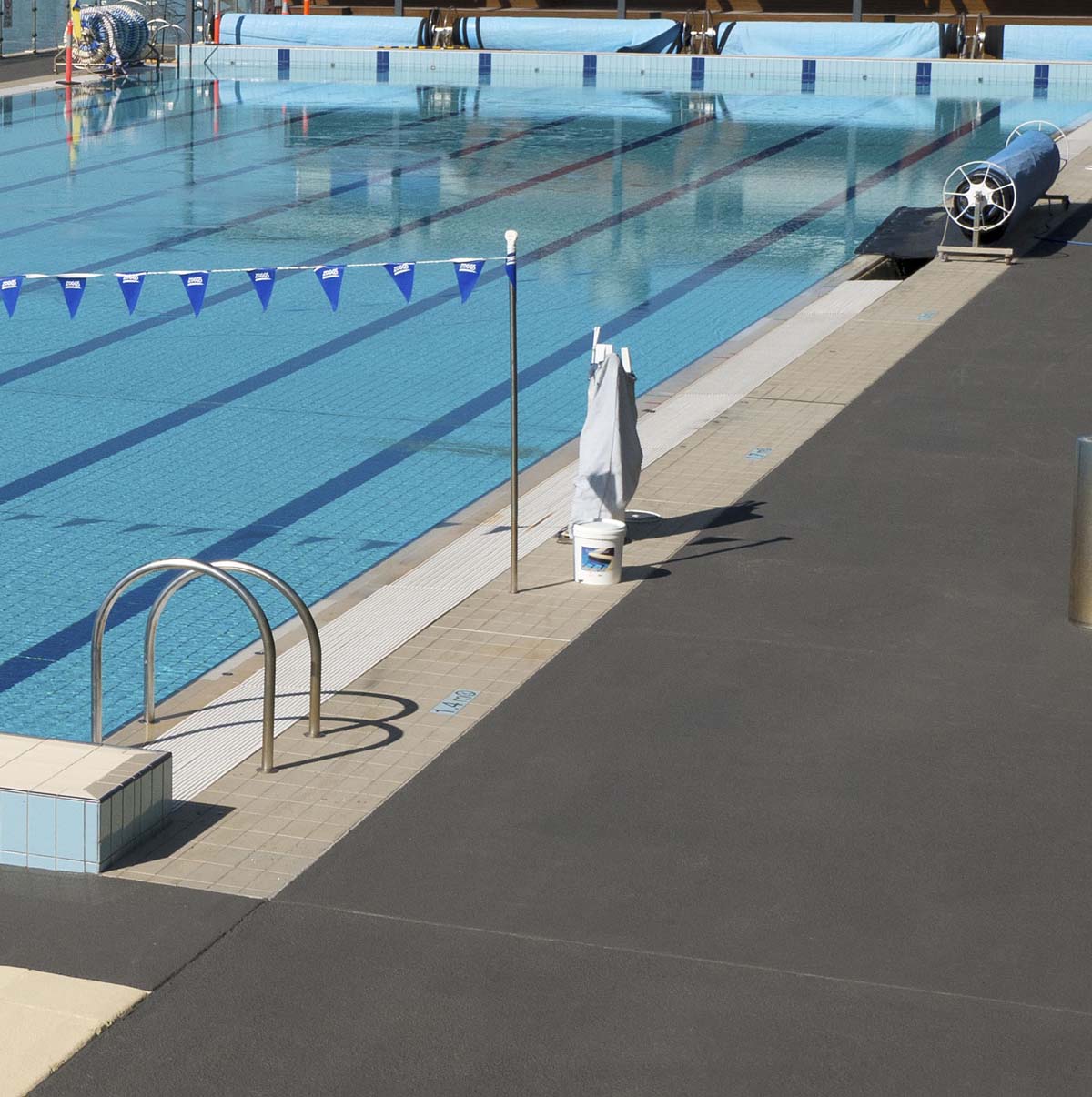cabarita swimming pool after poolside & paving