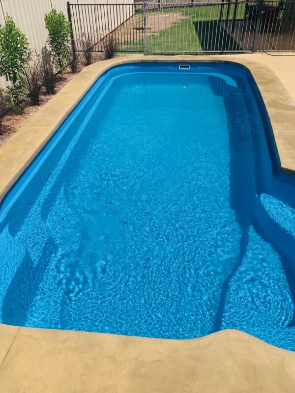 LUXAPOOL® Pool Paint Sunshine Coast pool painted with LUXAPOOL Epoxy